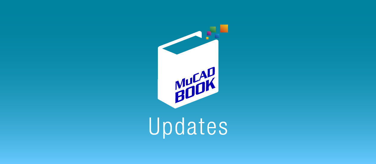 "MuCAD BOOK"软件更新的通知